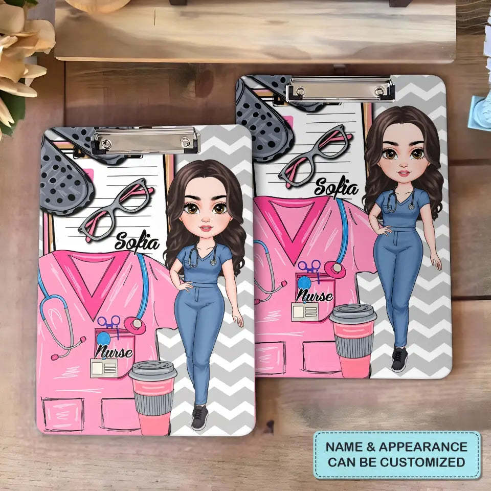 Nurse Life - Personalized Custom Clipboard - Nurse's Day, Appreciation Gift For Nurse