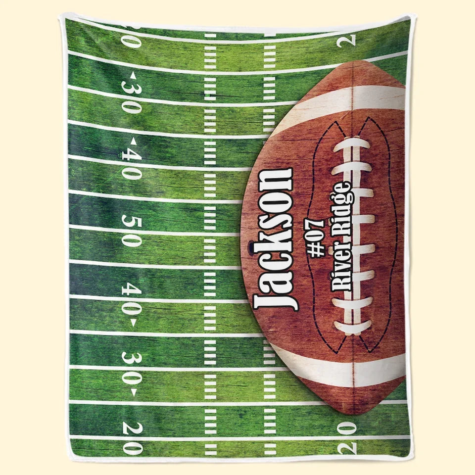 Success Is Built One Yard At A Time - Personalized Custom Blanket
