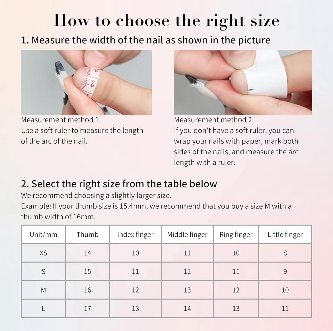 Handmade Halloween Press-On Nail Tips-yw025