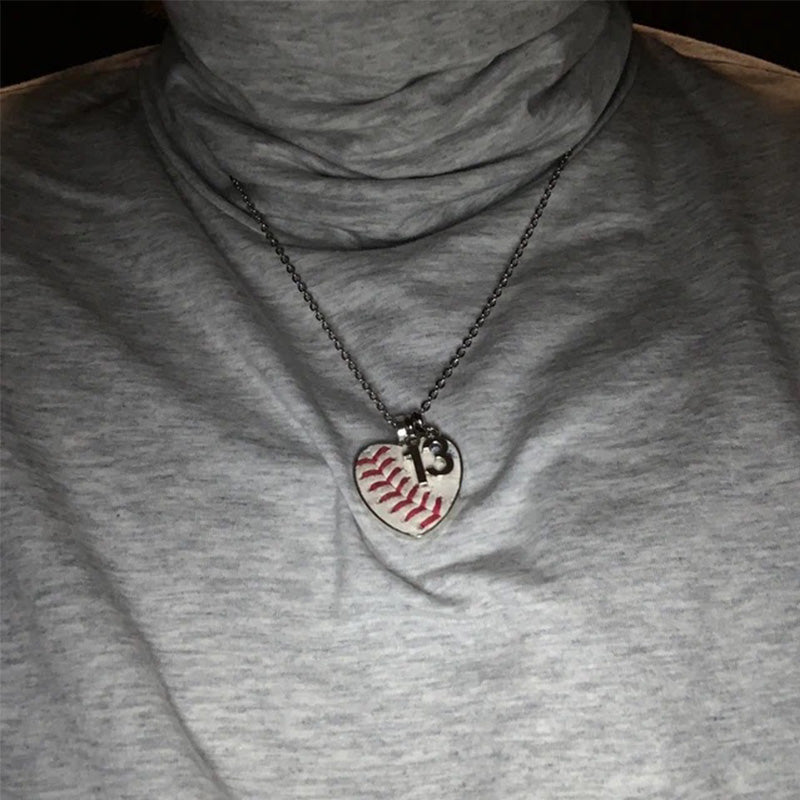 Baseball/Softball Necklace, Baseball Jewelry, Baseball Fan - Team Mom Jewelry