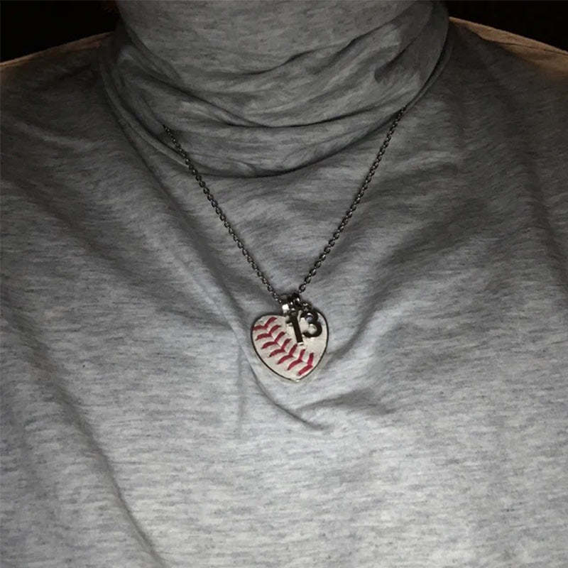 Baseball/Softball Necklace, Baseball Jewelry, Baseball Fan - Team Mom Jewelry