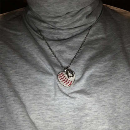 Baseball/Softball Necklace, Baseball Jewelry, Baseball Fan - Team Mom Jewelry