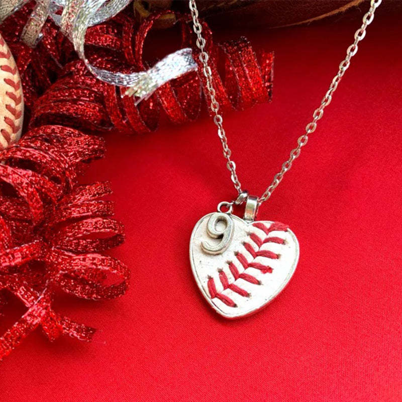 Baseball/Softball Necklace, Baseball Jewelry, Baseball Fan - Team Mom Jewelry