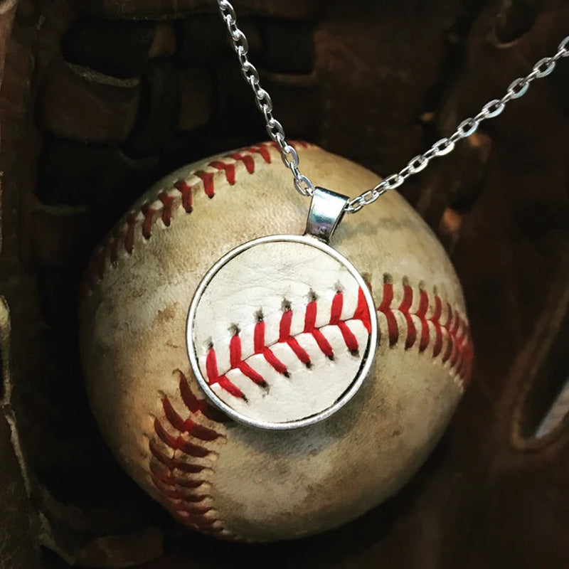 Baseball/Softball Necklace, Baseball Jewelry, Baseball Fan - Team Mom Jewelry