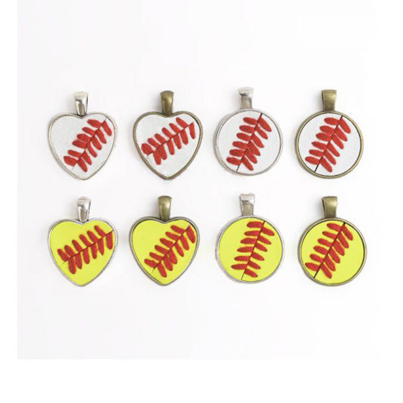 Baseball/Softball Necklace, Baseball Jewelry, Baseball Fan - Team Mom Jewelry