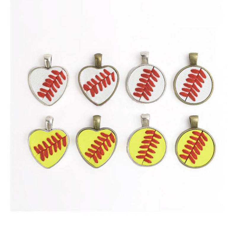 Baseball/Softball Necklace, Baseball Jewelry, Baseball Fan - Team Mom Jewelry