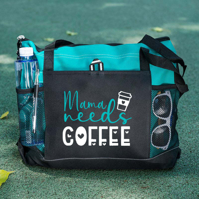 Mama Needs Coffee Tote Bag, Mother's Day Gift