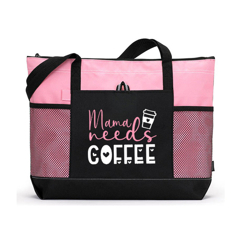 Mama Needs Coffee Tote Bag, Mother's Day Gift