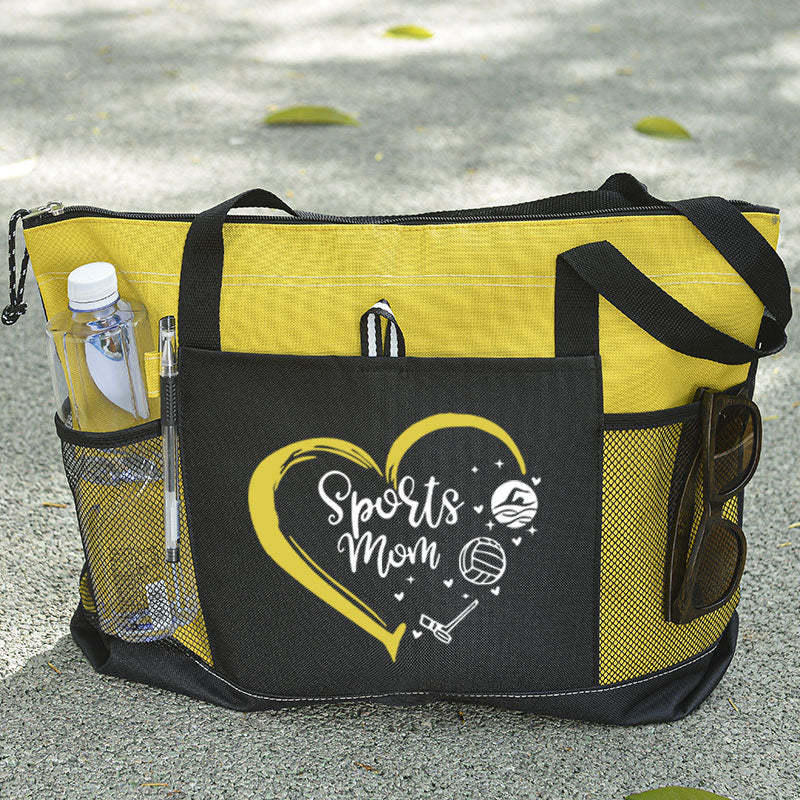 Sports Mom Tote Bag,  Sports Mom Tote