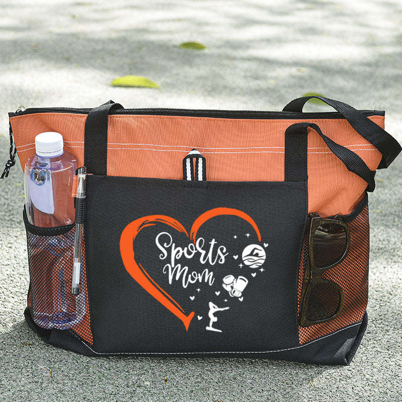 Sports Mom Tote Bag,  Sports Mom Tote