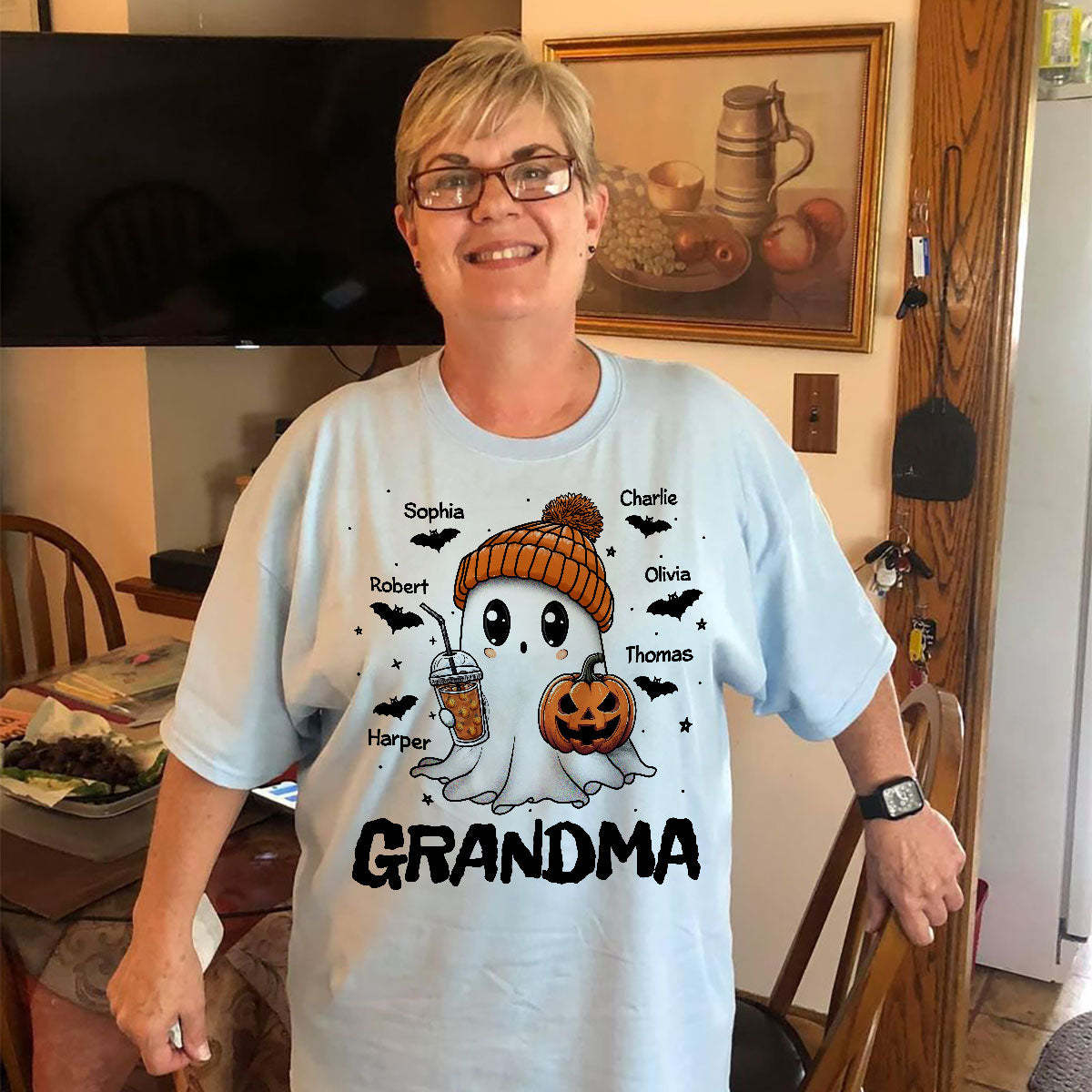 Fall Season Halloween Boo Personalized Shirt, The Best Gift For Halloween