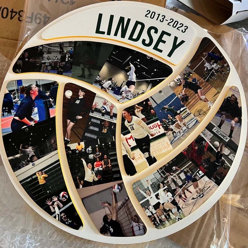 Personalized Senior Sports Gifts - Photo Collage Sports Lover Gifts Graduation Gifts