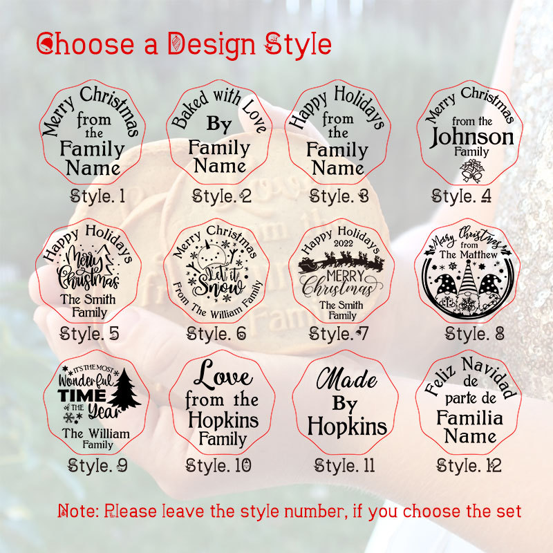 Personalized Cookie Cutter Gift, Custom Family Name sign