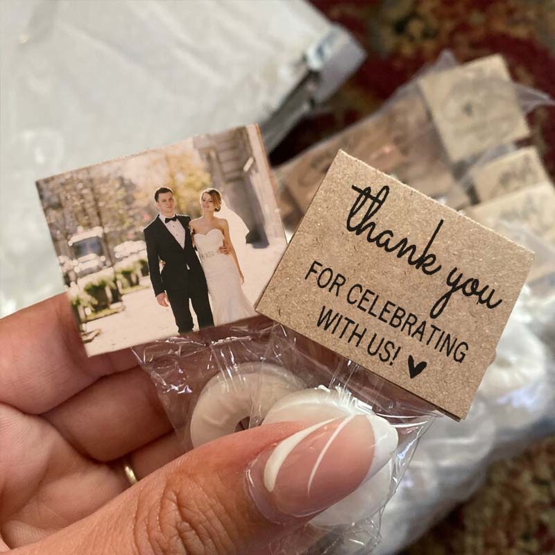 Mint to Be Wedding Favors Personalized Your Photo