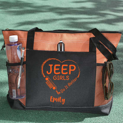 Jeep Girls Do It Better Tote Bag