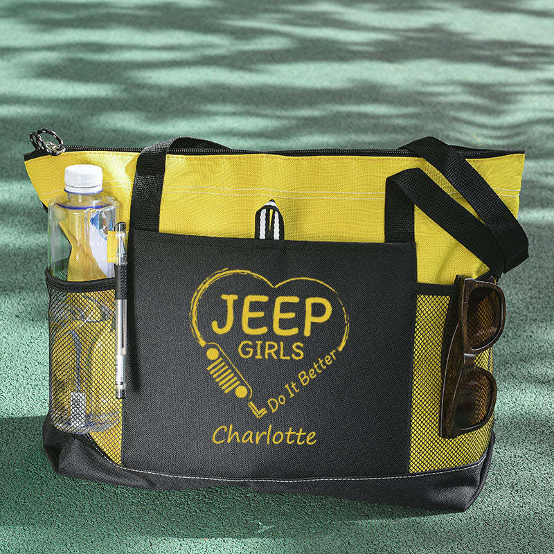 Jeep Girls Do It Better Tote Bag