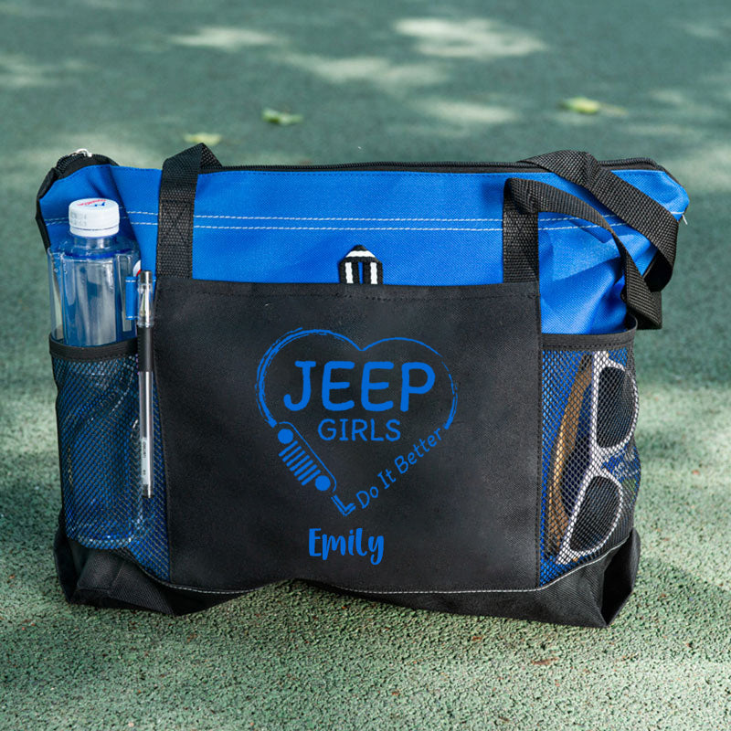 Jeep Girls Do It Better Tote Bag