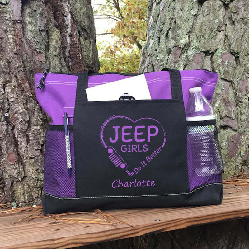 Jeep Girls Do It Better Tote Bag
