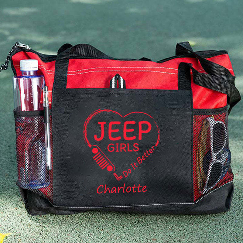 Jeep Girls Do It Better Tote Bag