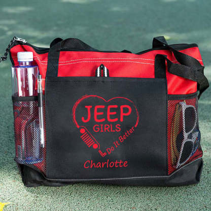 Jeep Girls Do It Better Tote Bag