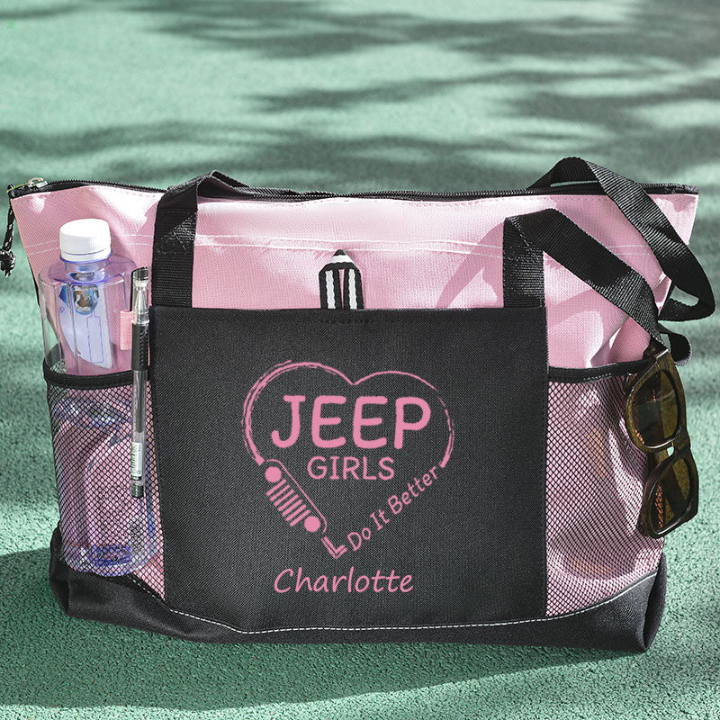 Jeep Girls Do It Better Tote Bag