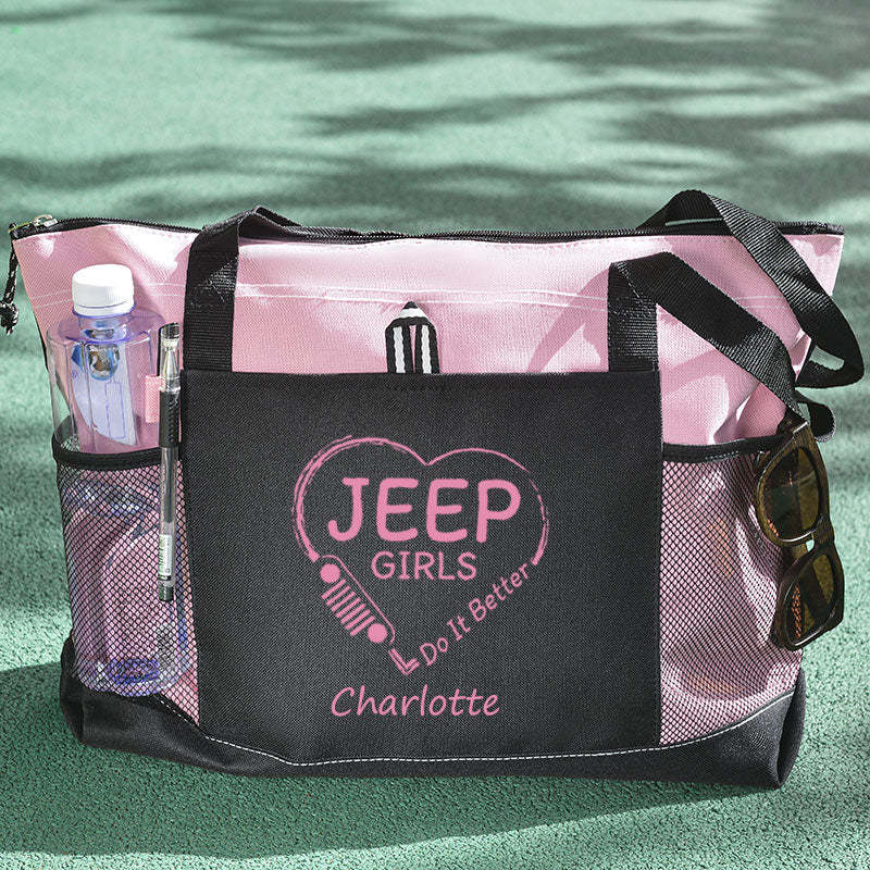 Jeep Girls Do It Better Tote Bag
