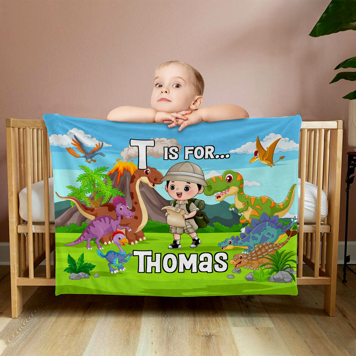 Personalized  Kids Fleece Blanket - Gift For Grandkid, Kids - Trendy 2024 - Birthday, Christmas, Back To School Gifts