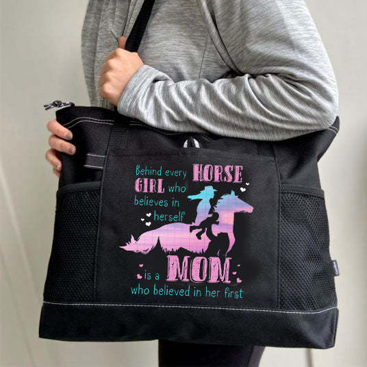 Behind Every Horse Girl Is A Horse Mom Who Believed In Her First Tote Bag