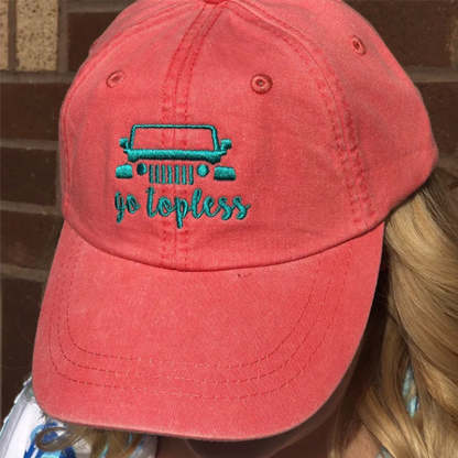 Embroidery Baseball Cap For Jeep Lovers