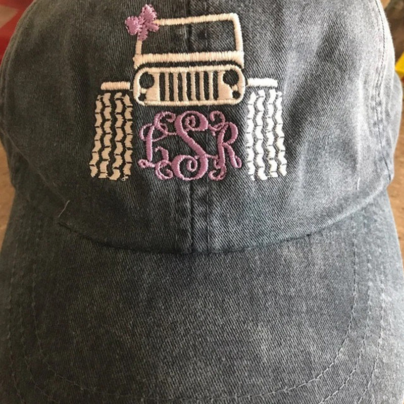 Embroidery Baseball Cap For Jeep Lovers