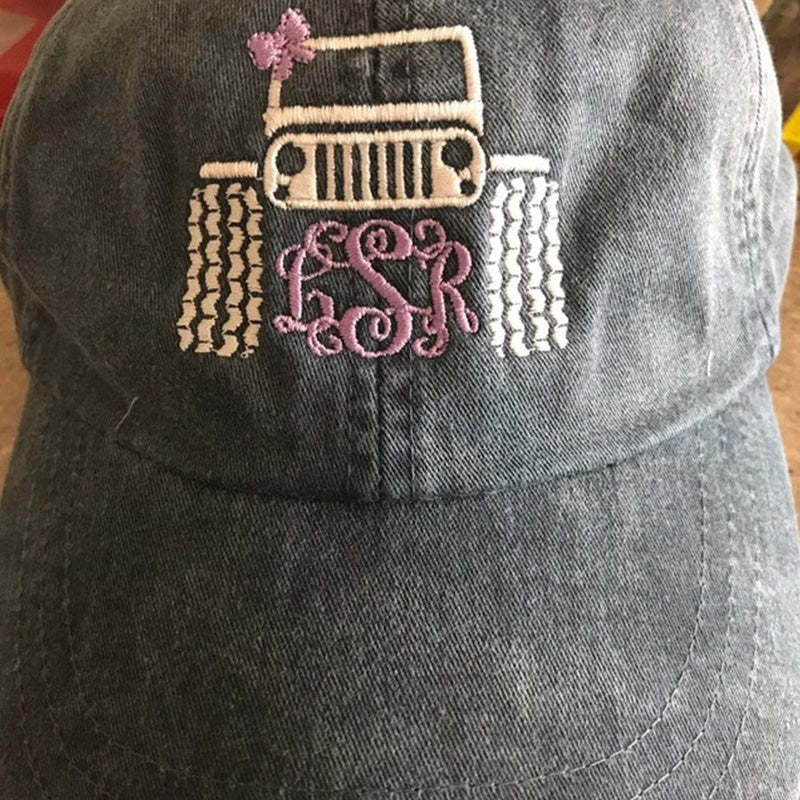 Embroidery Baseball Cap For Jeep Lovers