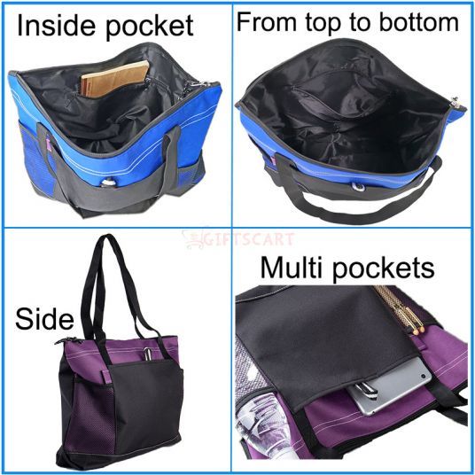 Jeep Hair Don't Care Zippered Custom Tote Bag