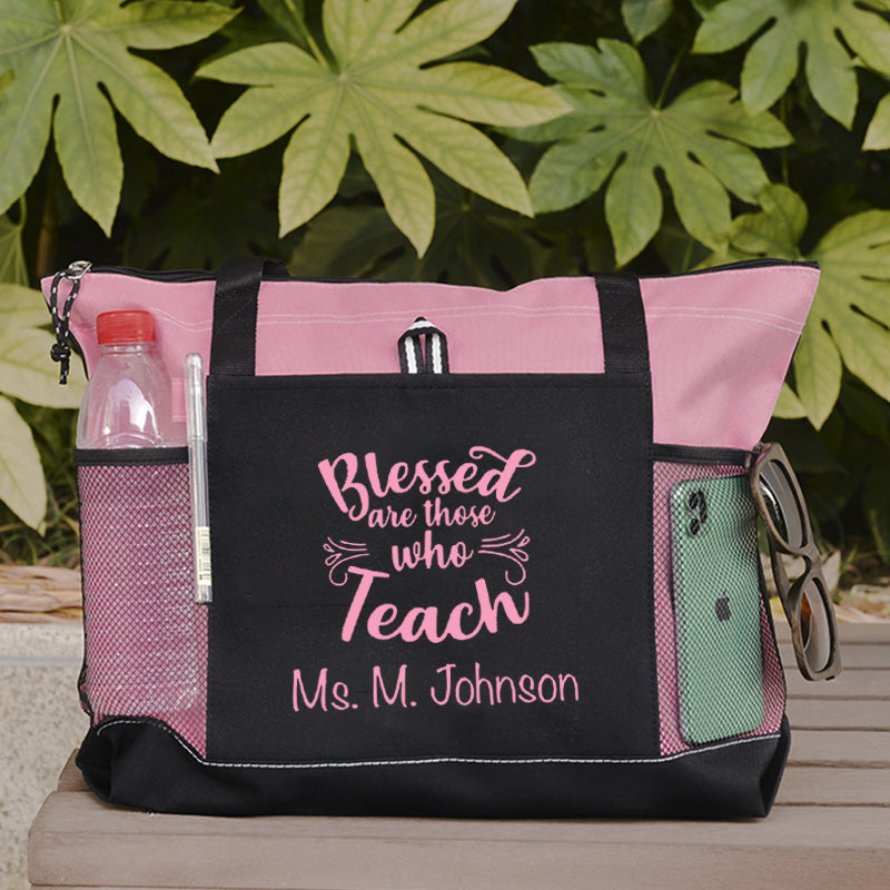 Blessed are those Who Teach Teacher Tote Bag