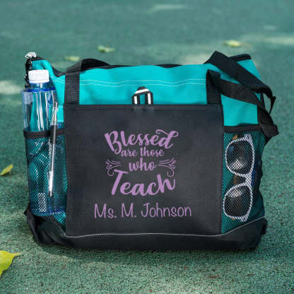 Blessed are those Who Teach Teacher Tote Bag