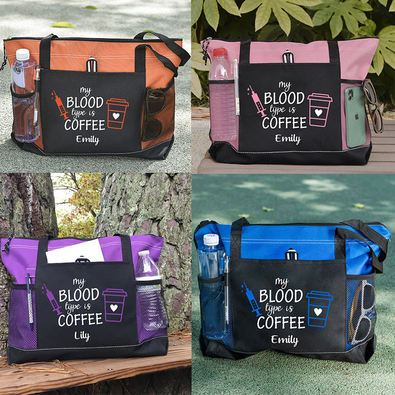 Nurse Tote Bag, Personalized Nurse Tote Bag, Custom Tote Bag