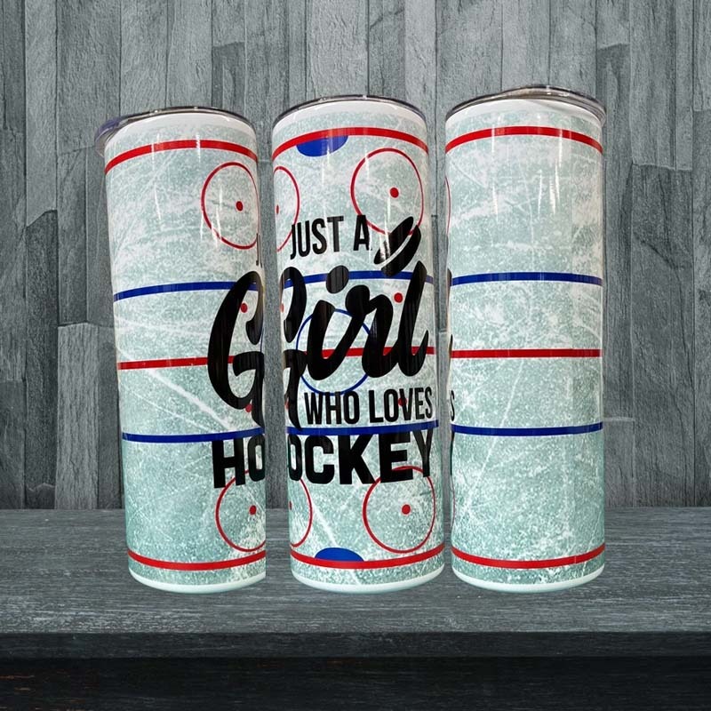 Custom Hockey Girl 20oz Tumbler