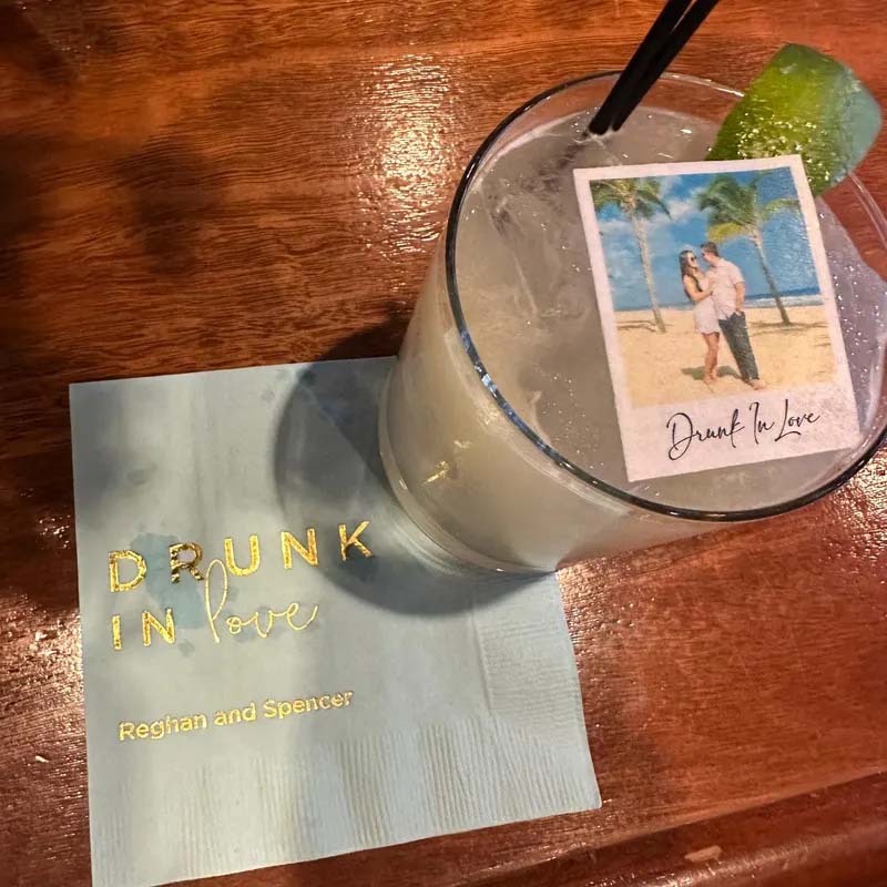 Edible photo drink topper edible image edible photo