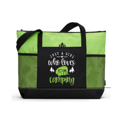 Just A Girl Who Loves Camping Tote Bag
