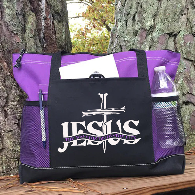 Jesus The Way The Truth The Life Tote Bag
