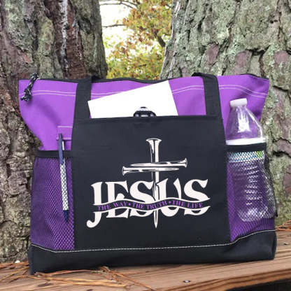 Jesus The Way The Truth The Life Tote Bag