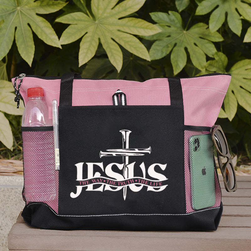 Jesus The Way The Truth The Life Tote Bag