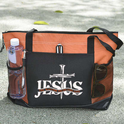 Jesus The Way The Truth The Life Tote Bag