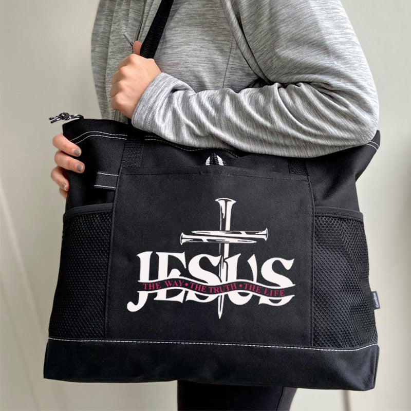 Jesus The Way The Truth The Life Tote Bag