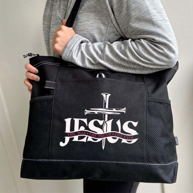 Jesus The Way The Truth The Life Tote Bag