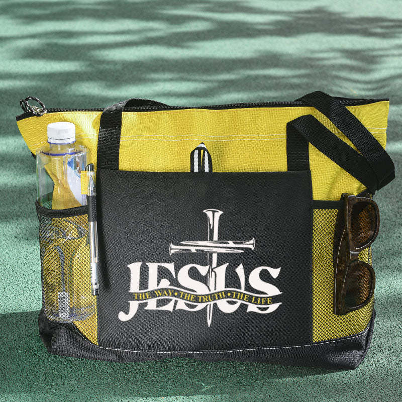 Jesus The Way The Truth The Life Tote Bag