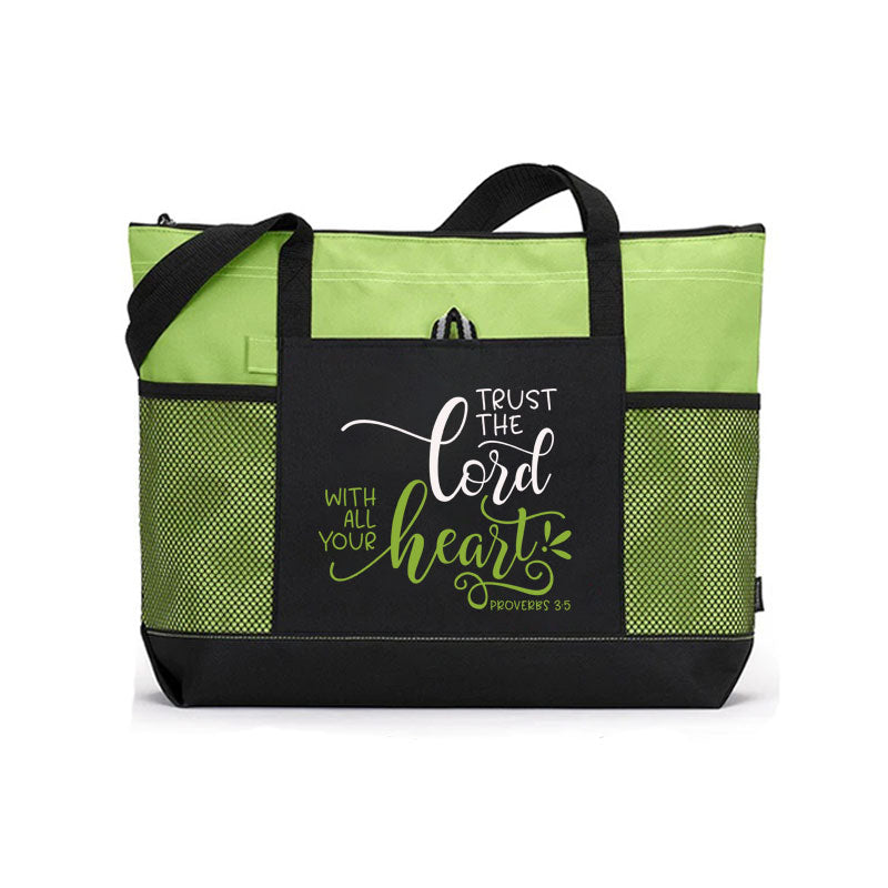 Trust the Lord with All Your Heart Tote Bag