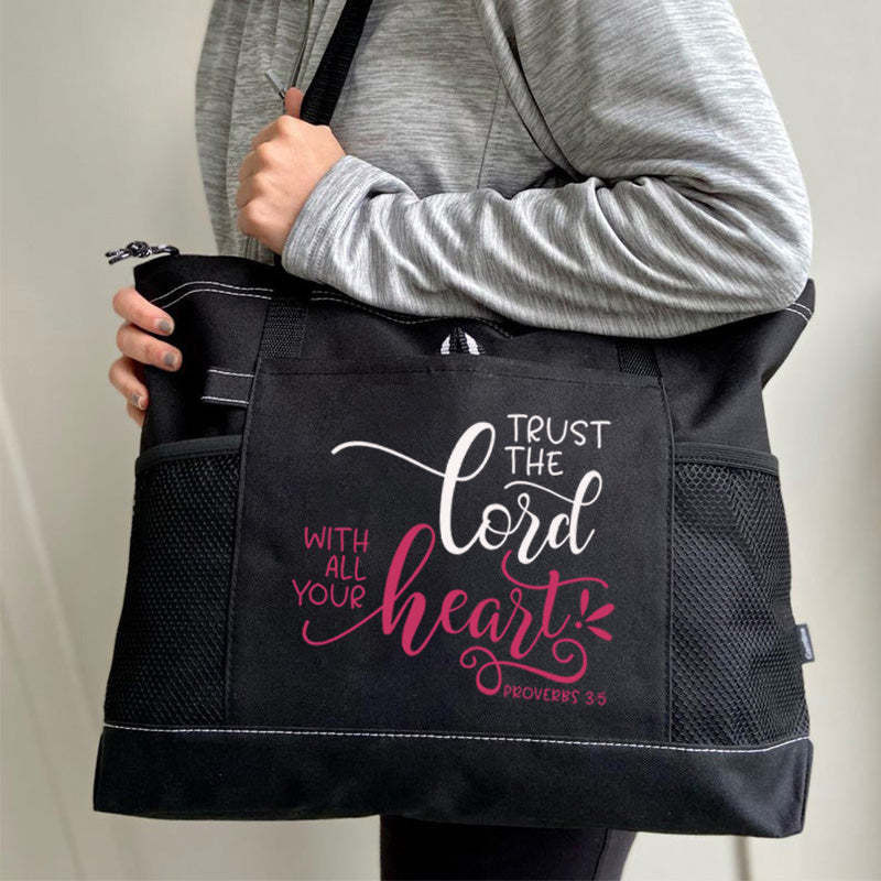 Trust the Lord with All Your Heart Tote Bag