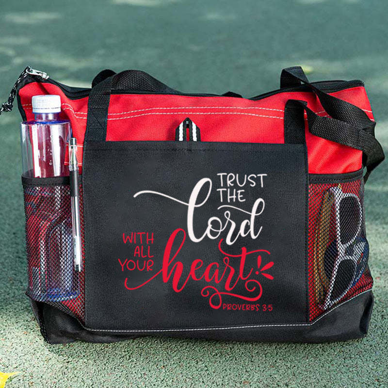 Trust the Lord with All Your Heart Tote Bag