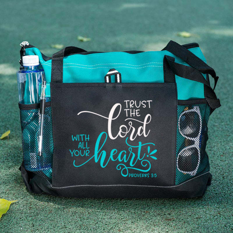 Trust the Lord with All Your Heart Tote Bag