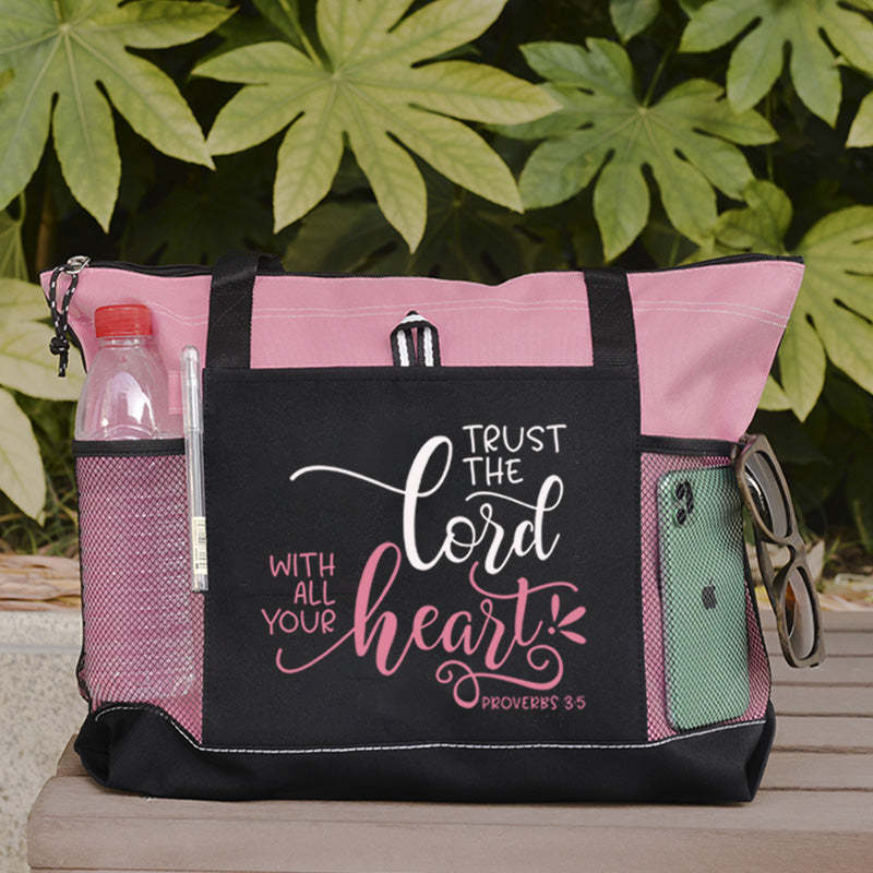 Trust the Lord with All Your Heart Tote Bag